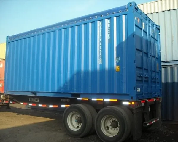 Container con Tetto Apribile in Tela 20 Piedi – Per Carichi Voluminosi e Pesanti