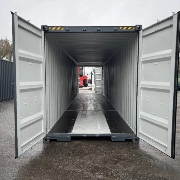 Container 40' High Cube Double Door Nuovo (2023) - RAL 7016