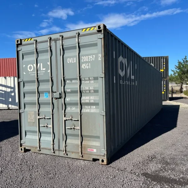 Contenitore High Cube 40 Piedi Usato – Grande Volume e Protezione Garantita