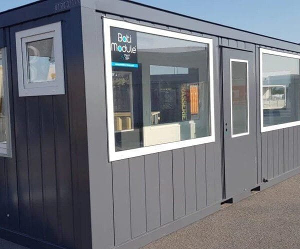 Ufficio Modulare Vetrato 20 Piedi - Certificato e Coibentato