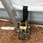 Capannone di Stoccaggio ad Arco con Traliccio Singolo L20'xL42'xH12' - Soluzione Robusta e Spaziosa - immagine 11