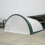 Capannone di Stoccaggio ad Arco con Traliccio Singolo L30'xL40'xH15' - Robusto e Spazioso - immagine 3