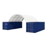 Capannone per Contenitore Marittimo 20'x20' - Robusto e Conveniente