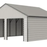 Garage in Metallo 23x22FT - Spazio Ampio e Protezione Totale