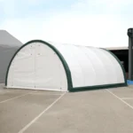 Capannone di Stoccaggio ad Arco con Traliccio Singolo L20'xL30'xH12' - Protezione Robusta e Versatile - immagine 3