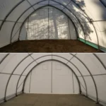 Capannone di Stoccaggio ad Arco con Traliccio Singolo L20'xL30'xH12' - Protezione Robusta e Versatile - immagine 12