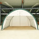 Capannone di Stoccaggio ad Arco con Traliccio Singolo L20'xL30'xH12' - Protezione Robusta e Versatile - immagine 4