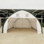 Capannone di Stoccaggio ad Arco con Traliccio Singolo L20'xL30'xH12' - Protezione Robusta e Versatile - immagine 5