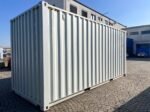 Container 20 Piedi High Cube con Porta Avvolgibile - Grigio Chiaro - immagine 3