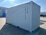 Container 20 Piedi High Cube con Porta Avvolgibile - Grigio Chiaro - immagine 5