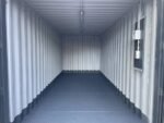 Container 20 Piedi Nuovo con Pavimento in Acciaio e Luce - RAL 7016 - immagine 2
