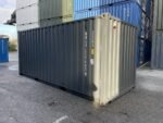 Container 20 Piedi Nuovo con Pavimento in Acciaio e Luce - RAL 7016 - immagine 8