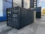 Container 20 Piedi Nuovo con Pavimento in Acciaio e Luce - RAL 7016 - immagine 7