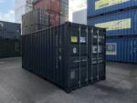 Container 20 Piedi Nuovo con Pavimento in Acciaio e Luce - RAL 7016 - immagine 6
