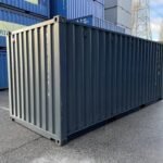 Container 20 Piedi Nuovo con Pavimento in Acciaio e Luce - RAL 7016