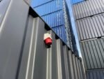 Container 20 Piedi Nuovo con Pavimento in Acciaio e Luce - RAL 7016 - immagine 3
