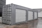 Container 40' High Cube con 3 Serrande Avvolgibili Laterali