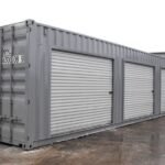 Container 40' High Cube con 3 Serrande Avvolgibili Laterali