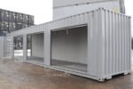 Container 40' High Cube con 3 Serrande Avvolgibili Laterali - immagine 4