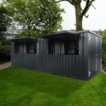 Container Bar Modulare XL 6x2m (20 Piedi) - Antracite - immagine 2