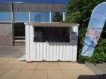 Container Bar Smontabile 3x2 Metri - Bianco (RAL 9016)
