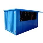 Container Bar Smontabile 3x2 Metri - Blu (RAL 5012)
