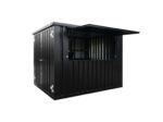 Container Bar Smontabile 3x2 Metri - Nero Intenso (RAL 9005)