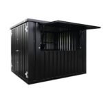 Container Bar Smontabile 3x2 Metri - Nero Intenso (RAL 9005)