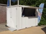 Container Bar Smontabile 4x2 m - Bianco (RAL 9016) - immagine 5