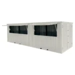 Container Bar Smontabile XL 8x2 Metri - Bianco (RAL 9016)