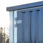 Container Smontabile 2x2m con Pavimento Rialzato - Bicolore Blu/Galvanizzato - immagine 5