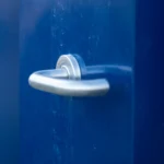 Container Smontabile 2x2m con Pavimento Rialzato - Bicolore Blu/Galvanizzato - immagine 6