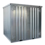 Container Smontabile 2x2m con Pavimento Rialzato - Galvanizzato