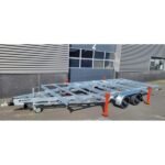 Rimorchio Tiny House 5,40 m x 2,44 m con Telaio Staccabile - 3500 kg - immagine 2