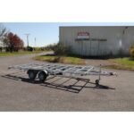 Rimorchio per Tiny House 5,40m x 2,44m - Timone Smontabile (3500 kg) - immagine 2