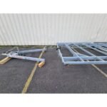 Rimorchio per Tiny House 5,40m x 2,44m - Timone Smontabile (3500 kg) - immagine 5