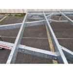 Rimorchio per Tiny House 7,20m x 2,44m - Timone Smontabile (3500 kg) - immagine 5