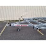 Rimorchio per Tiny House 7,20m x 2,44m - Timone Smontabile (3500 kg) - immagine 6