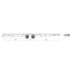 Rimorchio per Tiny House 7,20m x 2,44m - Timone Smontabile (3500 kg) - immagine 7