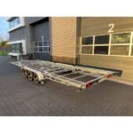 Rimorchio per Tiny House Vlemmix 7,20 m X 2,44 m - Telaio Ribassato a 3 Assi