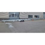 Rimorchio Tiny House 8,4m x 2,44m con Telaio Staccabile e 3 Assi - immagine 3